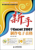 新手学Excel 2007制作电子表格(神龙工作室 ,人