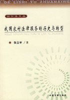 我国农村法律服务的历史与转型(张立平,中国法
